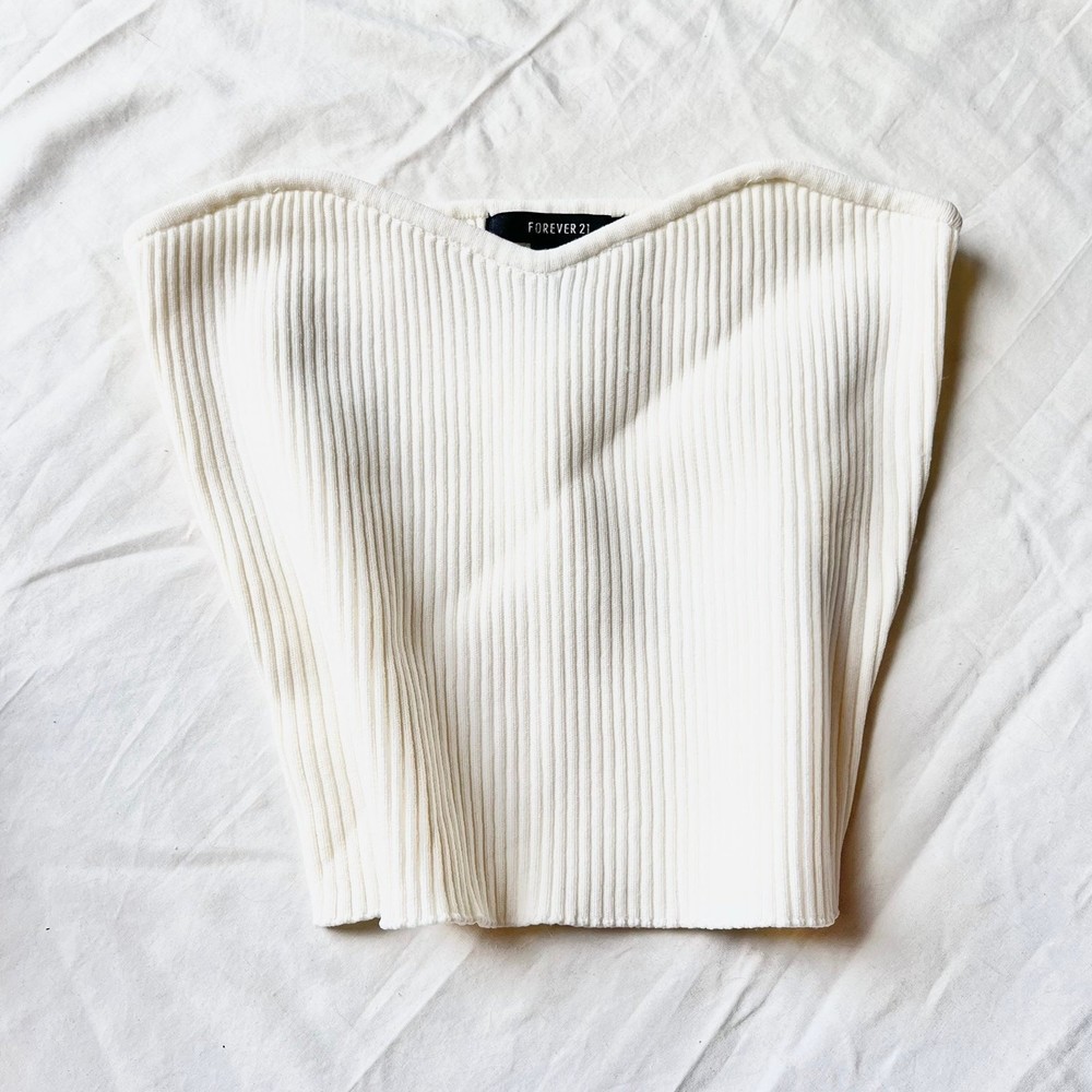 Forever 21 Sweetheart Tube Top Medium